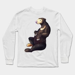 Cozy Sun Bear Long Sleeve T-Shirt